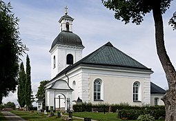 Jättendals kyrka i juli 2010