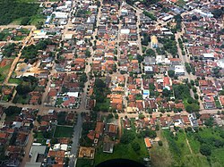 Aerial View from downtown Pompéu (2012)