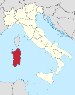 Sardegna - Localizazion