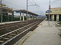 Vista dei binari dall'interno della stazione