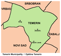 Localités de la municipalité de Temerin