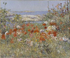 Celia Thaxter's Garden, 1890, The Metropolitan Museum of Art