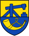 Wappen der ehemaligen Gemeinde Buschhütten, Kreis Siegen