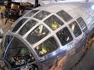 Habitacle de l'Enola Gay.