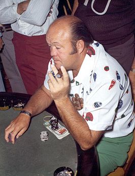 Pearson tijdens de World Series of Poker 1974