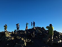 間ノ岳山頂