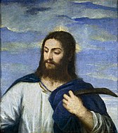 Christ - (fragment) 1553, oil on canvas, 68x62cm, Prado Museum Madrid.