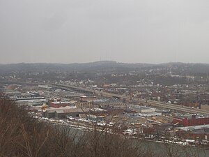 Chateau is the swathe of large warehouses and other industrial facilities between the Ohio River and PA Route 65.