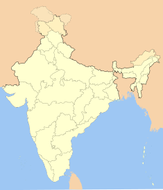 Map indicating the location of Mahabaleshwar