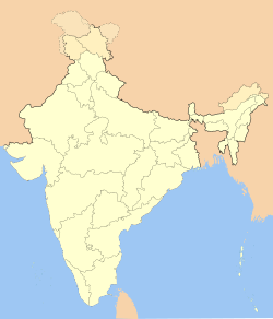 Map of तमिलनाडु with ईरोड marked