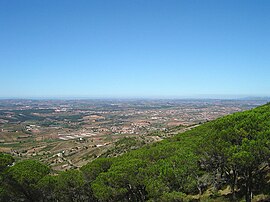 The view from the Serra de Montejunto, overlooking Bombarral