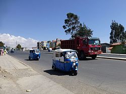 A street in Debre Berhan