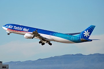 Air Tahiti Nui Airbus A340-300 pada tahun 2009