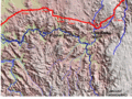 Route of Hume & Hovell expedition, 5 to 12 November 1824