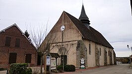 De kerk van Perreux