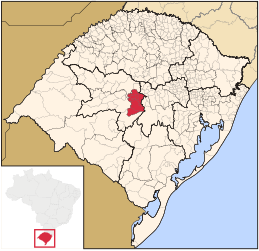 Restinga Seca – Mappa