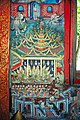 Murals inside Wihan Lai Kham