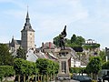 l' vièle ville d' Couvin et l'église Saint-Germain de Paris.