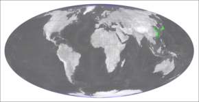 Description de l'image Cyrtomium falcatum distribution.png.