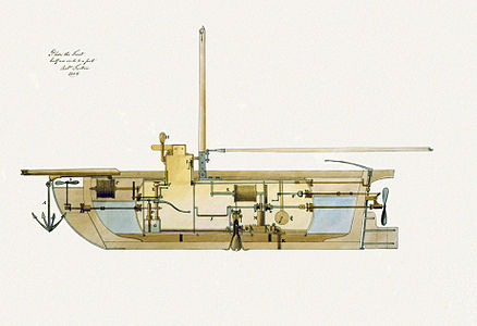 Robert Fulton's submarine design