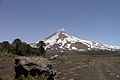 Llaima tři dny před erupcí 1. ledna 2008