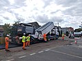 Image 11Laying asphalt (from Road surface)