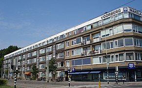 Complexe de logements et magasin sur l'avenue Stadhoudersweg 133-159 (monument historique)