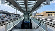 View of the platforms