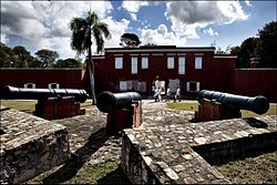 Along Company Street In Downtown Frederiksted