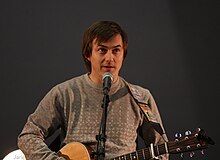 Tønes performing at the inauguration of Time library (Photo: Jarle Vines)