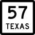 State Highway 57 marker