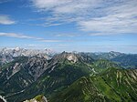 Das Vorkarwendel von der Seebergspitze