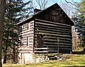 Walker-Ewing Log House, built circa 1790, in Collier Township, Allegheny County, PA.