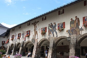 Schlossplatz (Kriegerdenkmal), Berchtesgaden