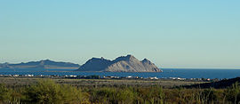 Blick auf die Isla del Alcatraz und Kino Nuevo