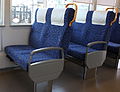 2-abreast flip-over seats, December 2010