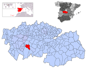 Poziția localității Los Navalmorales