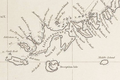 Fragment of George Powell's 1822 chart of the South Shetland Islands and South Orkney Islands featuring Greenwich Island