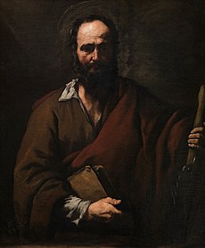 José de Ribera, Svätý Šimon, medzi 1630 - 1635, olej na plátne, Museo del Prado, Madrid