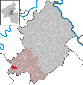 Kaart van Büchenbeuren