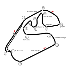 Tracé de la course