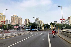 Roundabout in Fangzhuang Subdistrict, 2021