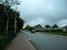 De N465 toen hij nog via de Zwartendijk liep