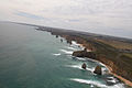 The Twelve Apostles from the air, December 2010