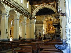 Interior of Collegiata