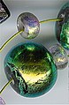 Dichroic glass beads