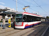 EVO 1 tram van de tram van Olomouc.