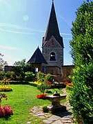 Garden of Hochosterwitz Castle, Austria