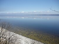 Штиль на Каховському водосховищі