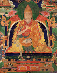 Die 2de Dalai Lama, Gendun Gyatso.